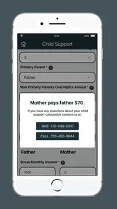 Colorado Divorce Calculator screenshot 3