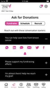 Susan G. Komen 3-Day® screenshot 2