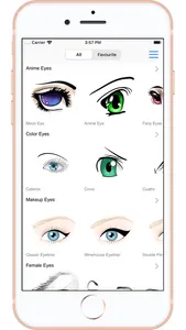 Draw Anime Eyes - Cutest Eyes screenshot 0