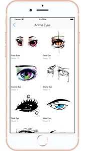 Draw Anime Eyes - Cutest Eyes screenshot 1