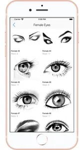 Draw Anime Eyes - Cutest Eyes screenshot 2