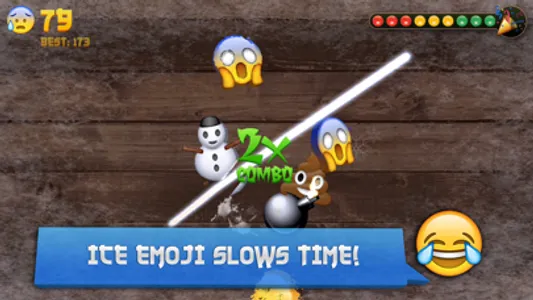 Emoji Samurai : Slice and dice emojis! screenshot 2