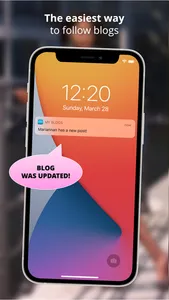 My Blogs - Follow blogs easily screenshot 1