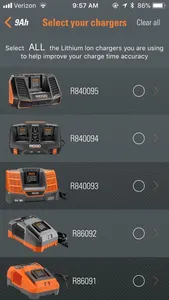 RIDGID OCTANE Battery screenshot 4