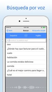 Diccionario Español-Inglés. screenshot 1