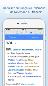 Dictionnaire français-allemand screenshot 0