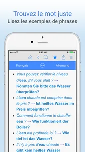 Dictionnaire français-allemand screenshot 2