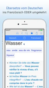 Deutsch–Französisch Wörterbuch screenshot 0