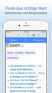 Deutsch–Französisch Wörterbuch screenshot 2