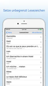 Deutsch–Französisch Wörterbuch screenshot 3