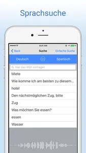 Deutsch-Spanisch Wörterbuch. screenshot 1