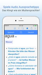 Deutsch-Spanisch Wörterbuch. screenshot 4