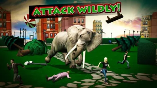 Ultimate Elephant Rampage 3D screenshot 1