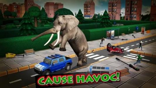 Ultimate Elephant Rampage 3D screenshot 3