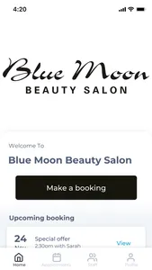 Blue Moon Beauty Salon screenshot 0