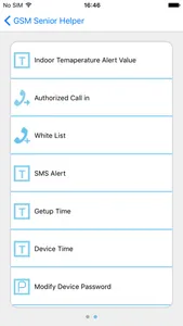 GSM Elderly Care Alarm screenshot 2