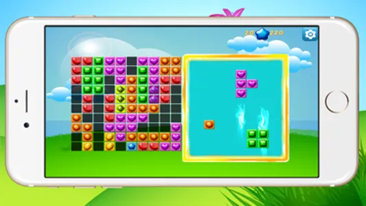 Candy Blaze Puzzle Legend - Jewel Block Launcher and Torrid Brick screenshot 0