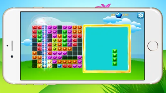 Candy Blaze Puzzle Legend - Jewel Block Launcher and Torrid Brick screenshot 1