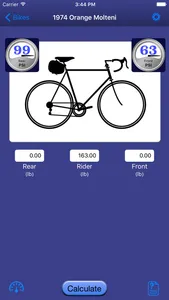 Bicycle Tire Pressure screenshot 1