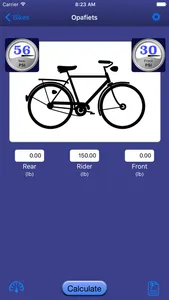 Bicycle Tire Pressure screenshot 2