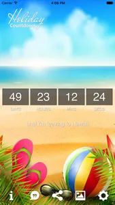 Holiday Countdown App screenshot 0