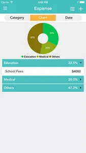 Expense Planner screenshot 1