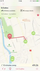 ClujBike Map screenshot 0