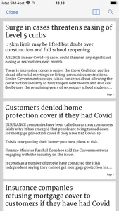 Irish Independent ePapers screenshot 5