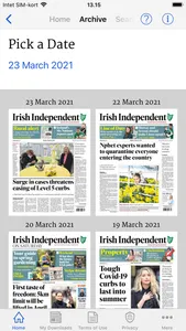 Irish Independent ePapers screenshot 7