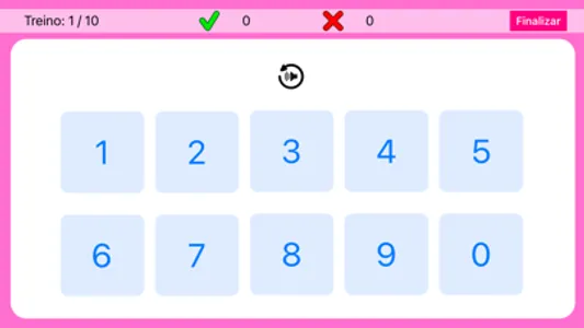 Memória Auditiva: Números screenshot 2