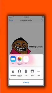 Memeee- Easy Personal Meme Maker & Meme Generator screenshot 3