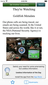 Odd Conspiracy of the Day screenshot 3
