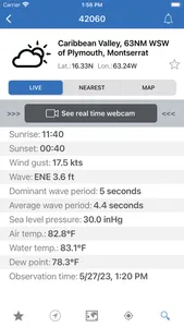 NOAA Buoys Marine Weather PRO screenshot 0