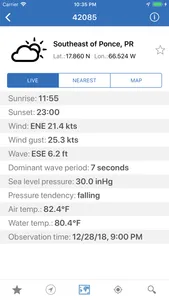 NOAA Buoys Marine Weather PRO screenshot 3