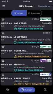 Denver Airport: Flight Info screenshot 0