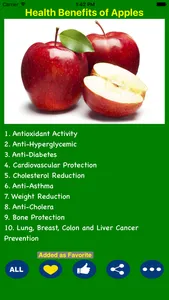 Benefits of Fruits and Vegetables screenshot 0