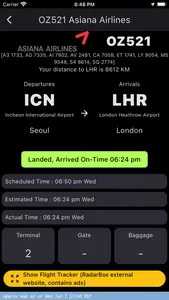 Dubai Airport: Flight Info screenshot 1