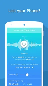 Go Find Marco | Find Your Phone By Shouting MARCO! screenshot 1