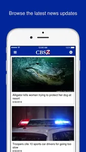 CBS7 - KOSA screenshot 1