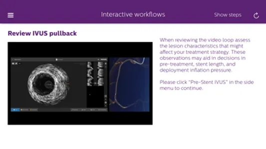 Philips Coronary IVUS Tutor screenshot 4