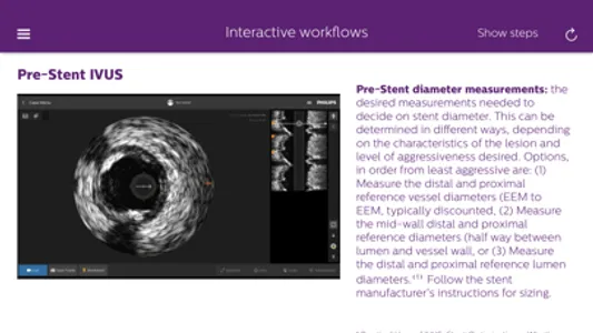 Philips Coronary IVUS Tutor screenshot 5