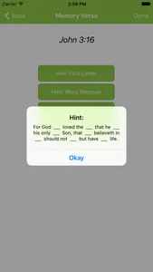 Bible Memory Tool screenshot 2