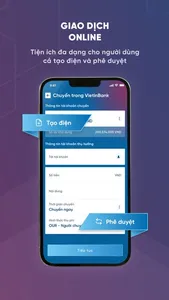 VietinBank eFAST screenshot 2