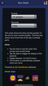 Sun Clock App screenshot 4