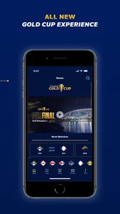 Concacaf Gold Cup Official App screenshot 1