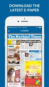 Navhind Times screenshot 2