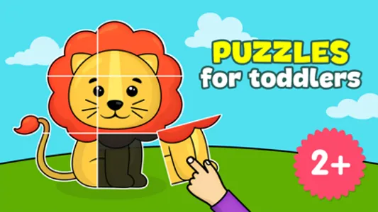 Toddler puzzle games for kids screenshot 0