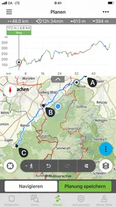 Tourenplaner Grünmetropole screenshot 1