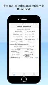 Educator Fee Calculator screenshot 0