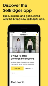 Selfridges screenshot 0